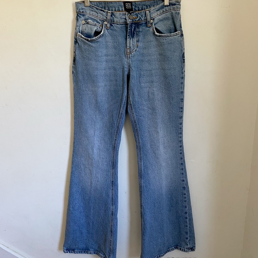 Urban Outfitters Low Rise Flare Jeans